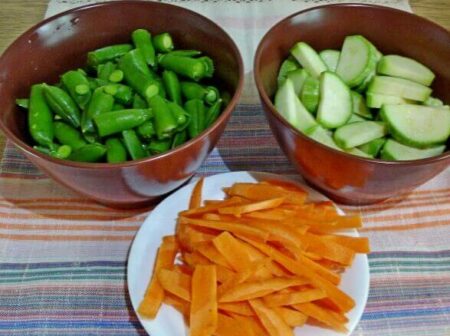 Овощи в духовке